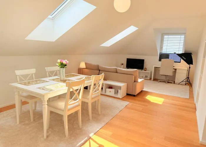 Apartament View Cozy Rooftop Flat Centre Lozanna